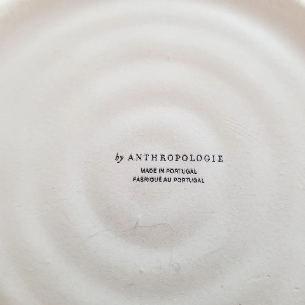 Anthropologie | (2) Old Havana Creamer & Sugar Bowl With Spoon Set - Picture 4 of 9